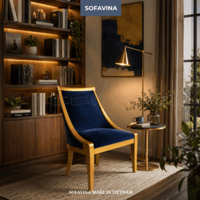 ROYAL SAPPHIRE LOUNGE CHAIR [GVN-20]